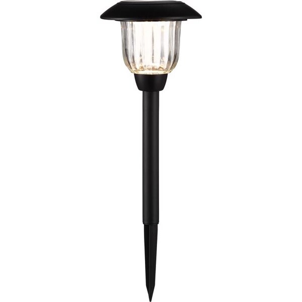 Living Accents Living Accents Black Solar Powered 0.2 W LED Pathway Light 1 pk CXJLEH300PS - main